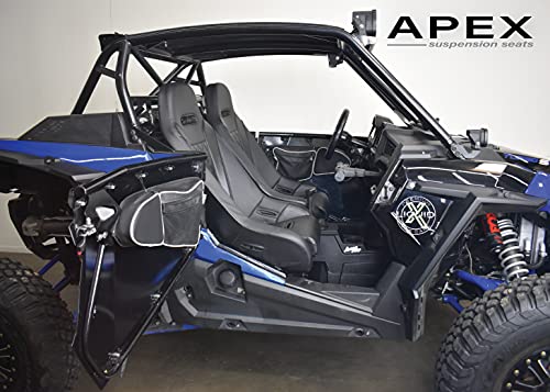 Polaris RZR Suspension Seats ((Apex) Bucket Seat (PAIR), Red)