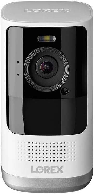Lorex 2K Smart Deterrence Add-On Wire-Free Indoor / Outdoor Security Camera (Requires Lorex Home Hub or Lorex Home Center/Smart Home Security Center)