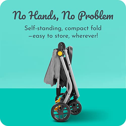 Century Stroll On 3-Wheel 2-in-1 Lightweight Travel System | Infant Car Seat and Stroller Combo
