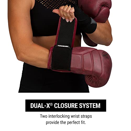 Hayabusa T3 LX Leather Boxing Gloves Men and Women for Training Sparring Heavy Bag and Mitt Work