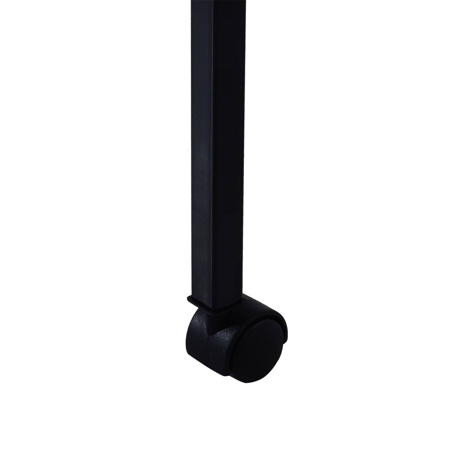 PawHut 63x22 Metal Indoor Bird Cage Starter Kit with Detachable Rolling Stand, Storage Basket, and Accessories - Black