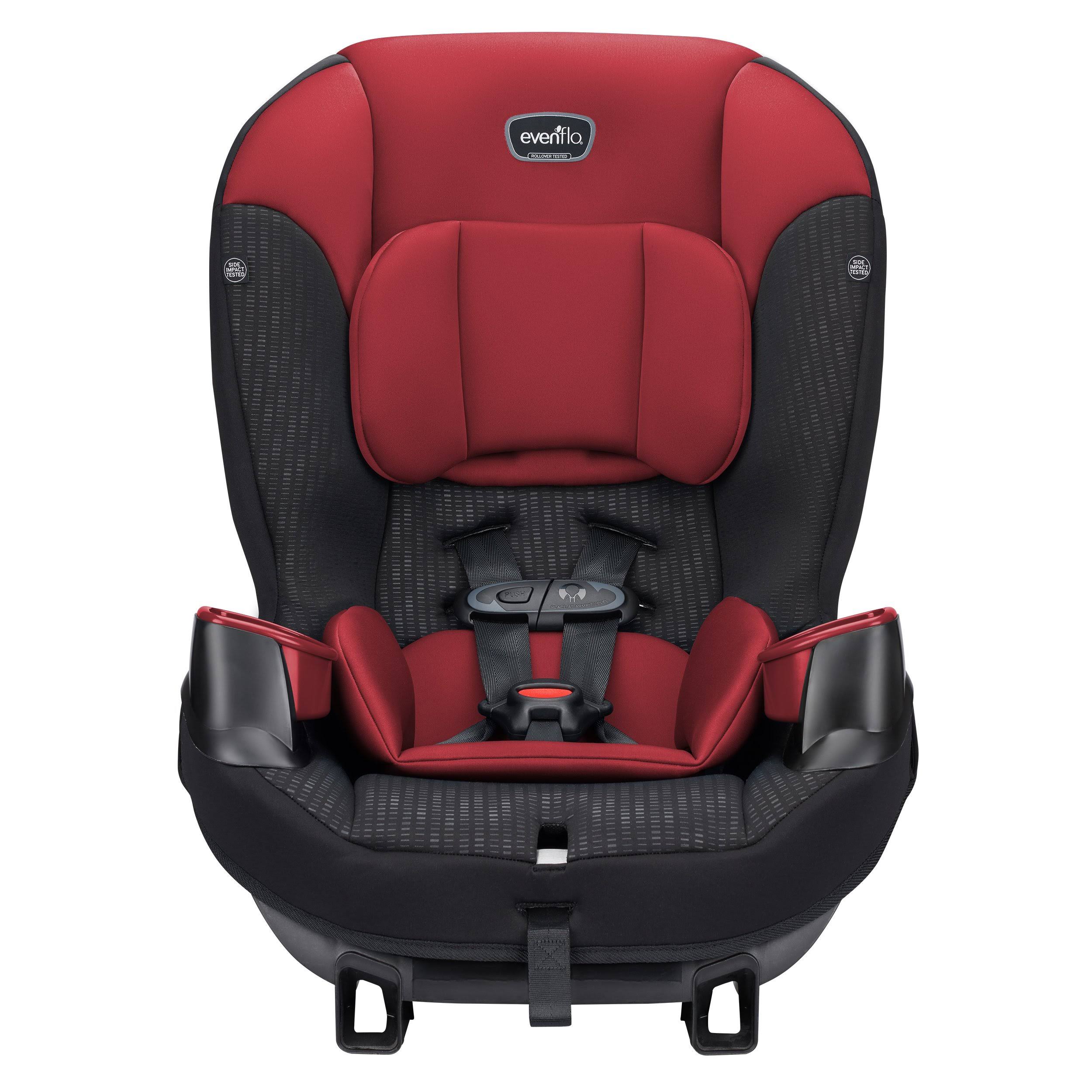 Evenflo Sonus 65 Convertible Car SEAT, Rocco Red