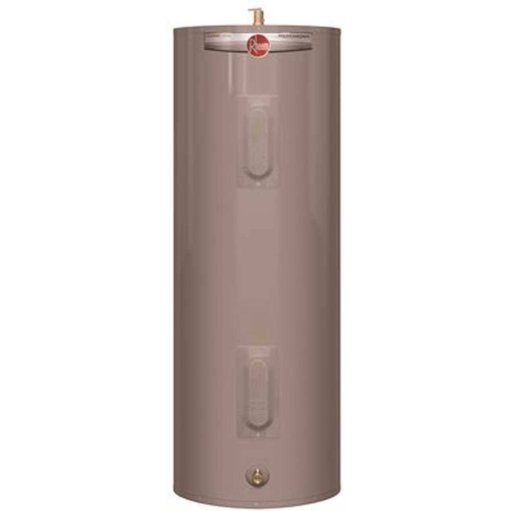Rheem PROE40 T2 RH95 Professional Classic Standard 40 Gal Electric Water Heater, 240VAC, 4500W