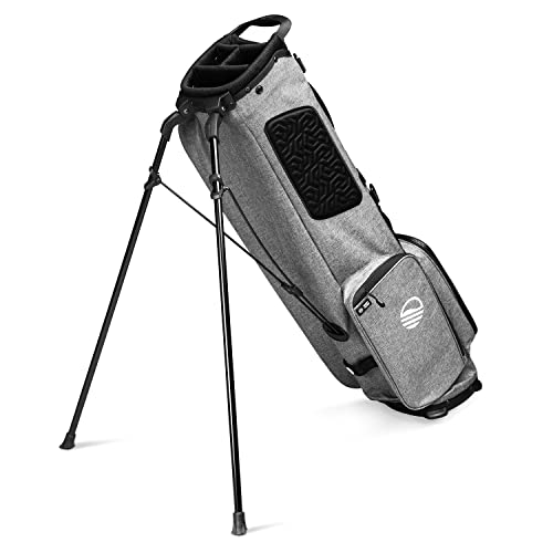 Sunday Golf El Camino Bag - Lightweight Sunday Golf Bag with Strap and Stand – Easy to Carry – Golf Stand Bag for The Driving Range, Par 3 and Standard Courses, 3.9 pounds
