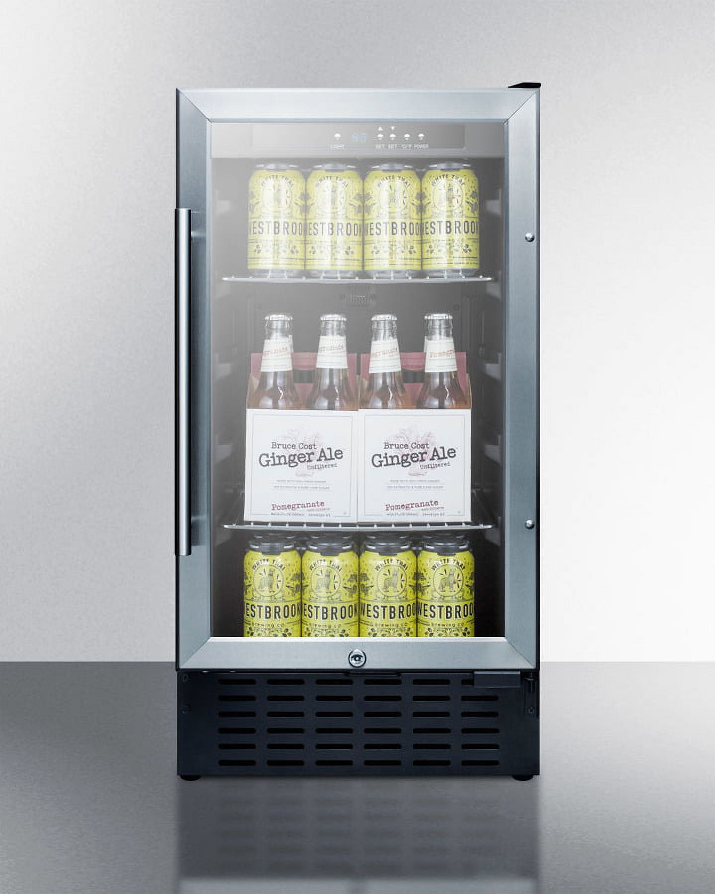 SUMMIT SCR1841B 18" Wide Built-in Beverage Center
