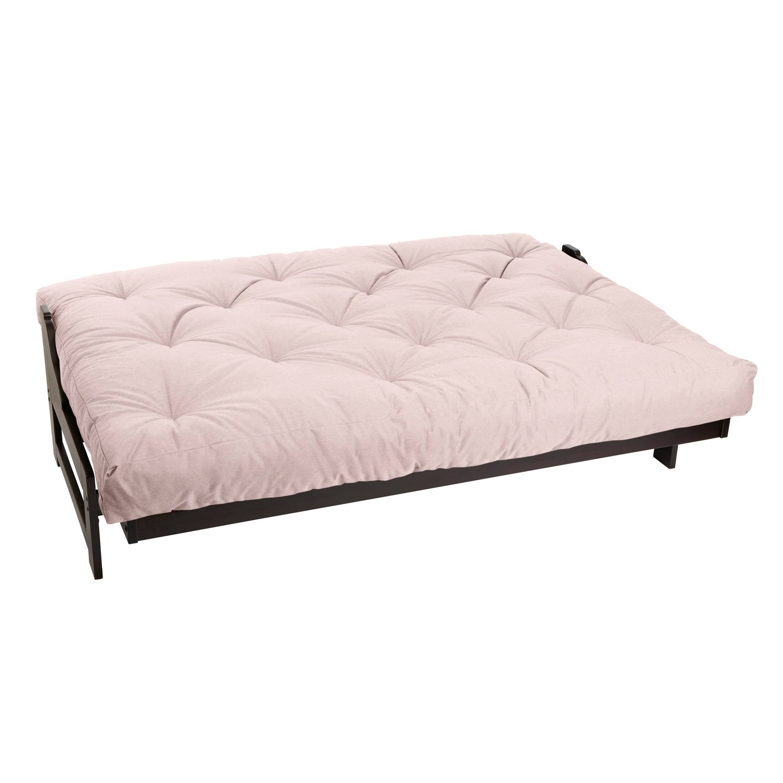 Porch u0026 Den Ordonez Black 8-Inch Queen-size Dual Latex Futon Mattress