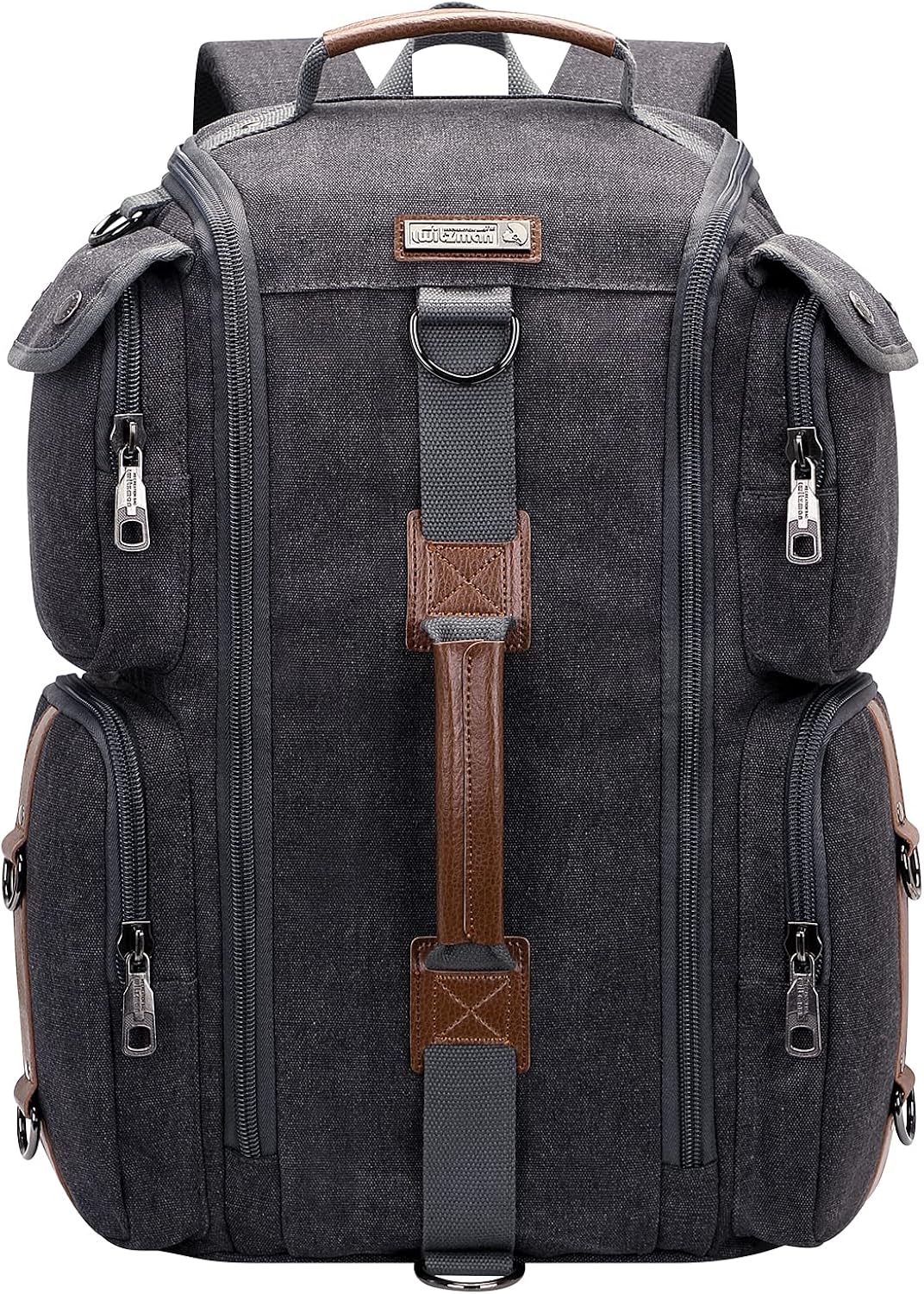 WITZMAN Travel Backpack for Men and Women Carry On Canvas Backpack Duffel Bag for Airplanes Fit 17 Inch Laptop …