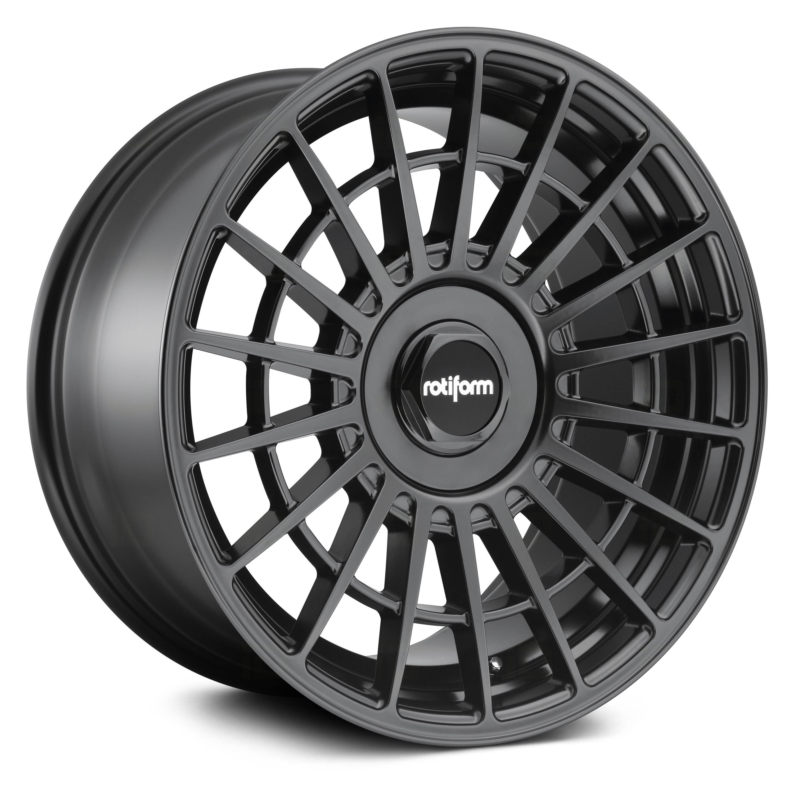 ROTIFORM R142188531+40 LAS-R Matte Black Cast Monoblock Wheel 18x8.5 5x108 40mm