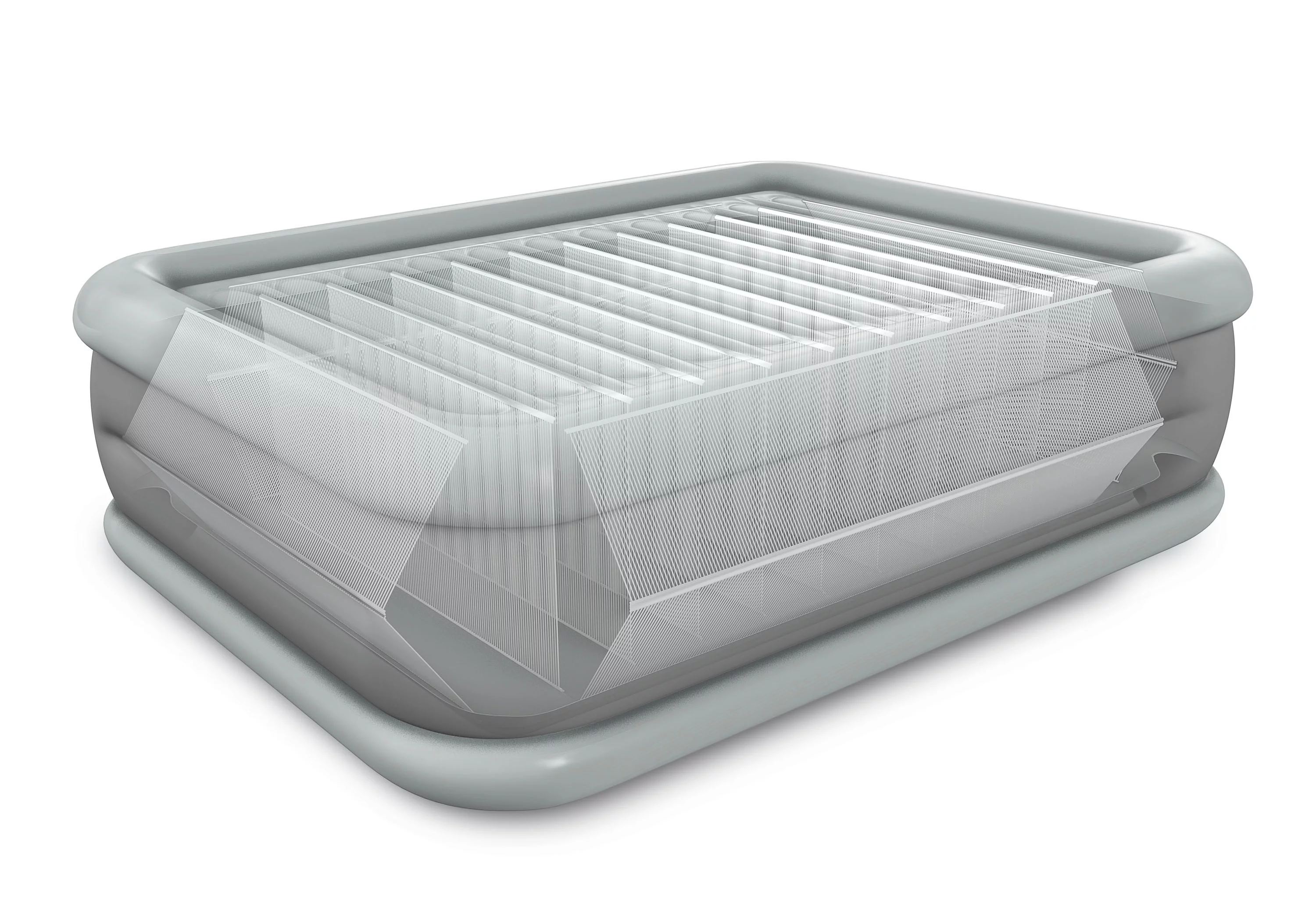 "Intex 24"" Dream Lux Pillow Top Dura-Beam Airbed Mattress with Internal Pump - Full"