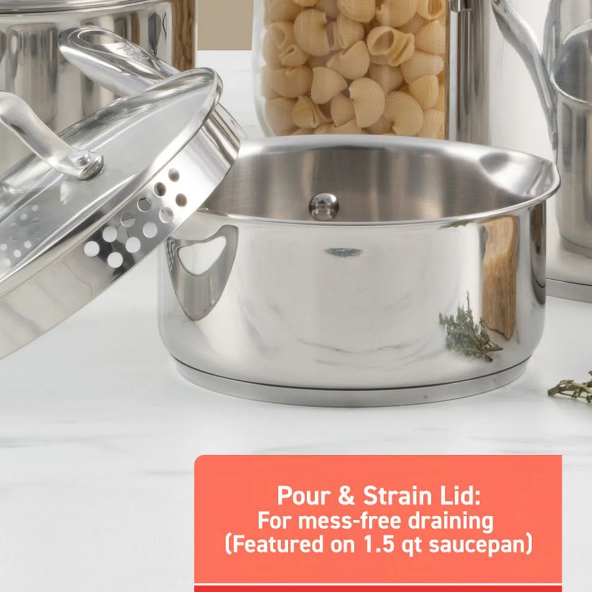 T-fal Stainless Steel Collection 11-Piece Cookware Set