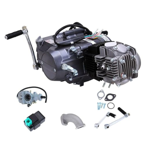 140CC 4 Stroke Engine Motor Fit for Pit Dirt Bike Honda CRF50 XR50 CT70, Racing Complete Engine Motor Replacement Kits