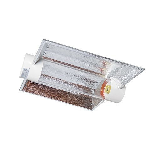 Hydro Crunch 400-Watt Grow Light Digital Dimmable HPS & MH System for Plant - 6" Air Cooled Tube with XL Wing