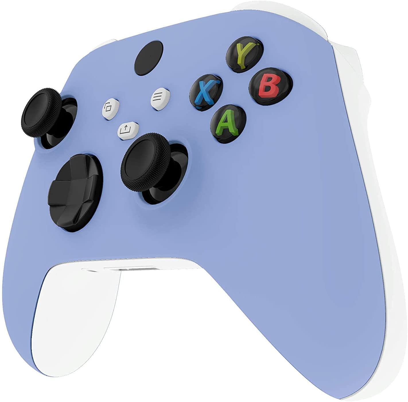 Wireless Controller for Microsoft Xbox Series X/S & Xbox One - Custom Soft Touch Feel - Custom Xbox Series X/S Controller (X/S Light Violet)