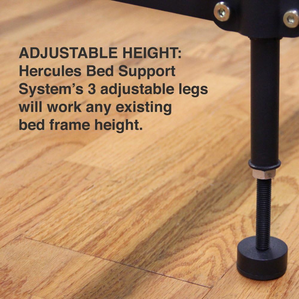 Classic Brands Hercules Bed Frame Support System | Fits Full, Queen, King and California King Pack of 2