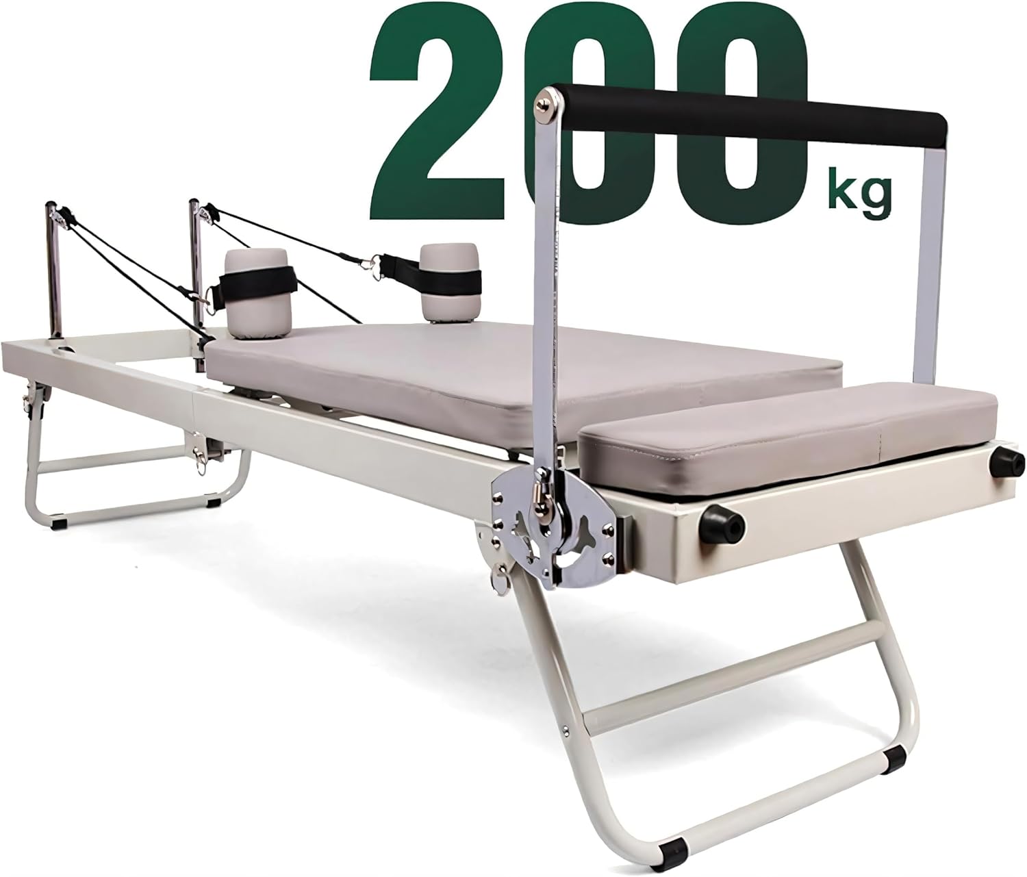 Foldable Pilates Reformer, Pilates Machine & Equipment for Home Use and Gym Workout, Suitable for Beginners and Intermediate Users