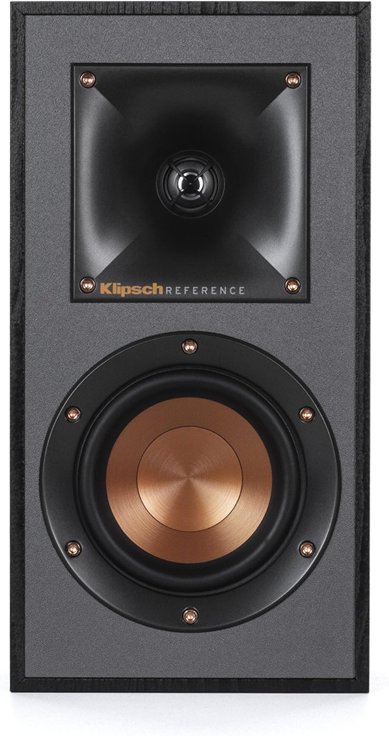 Klipsch R-41SA Powerful Detailed Home Speaker Set of 2 Black