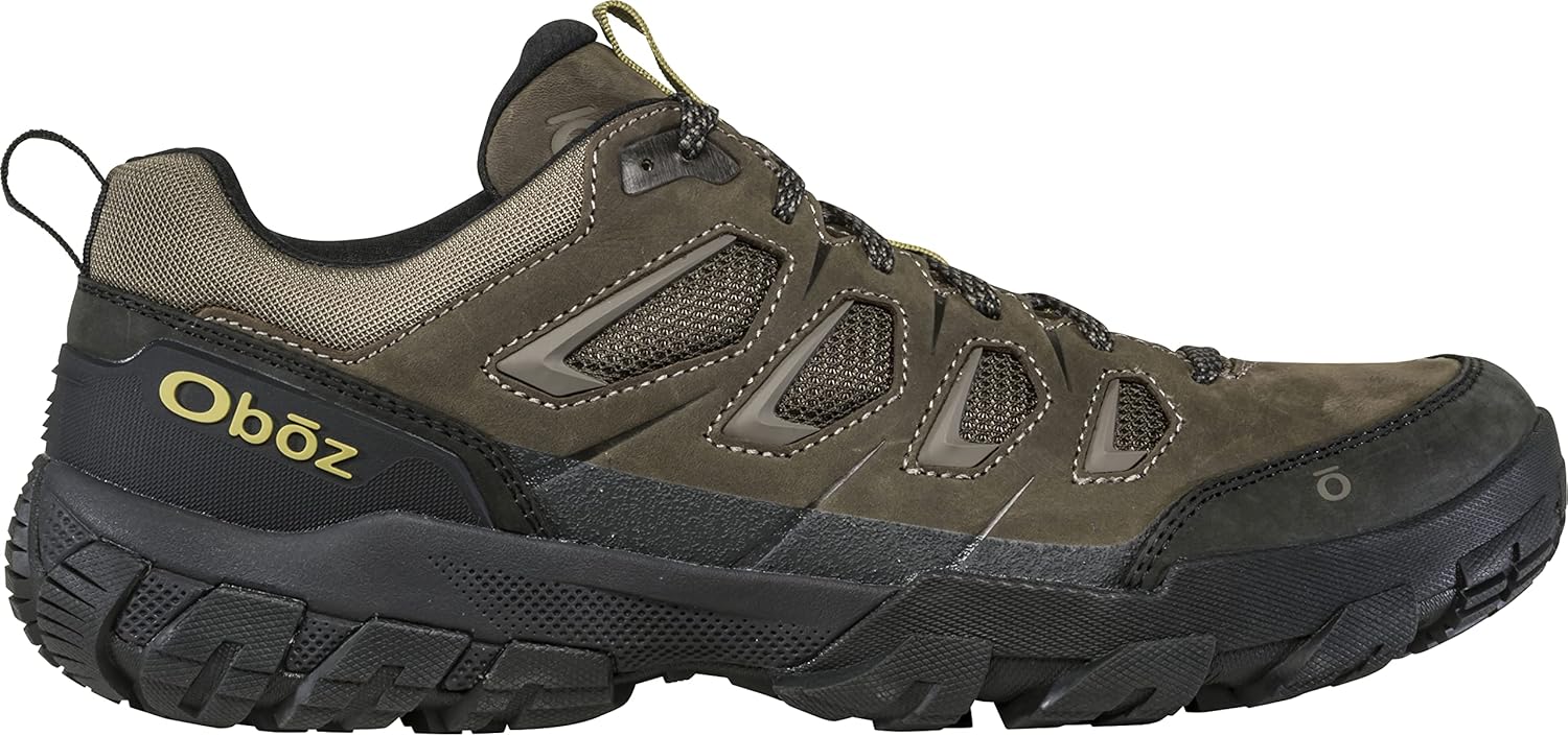 Oboz Men's Sawtooth X Low Hiking Shoe, Sediment, 12