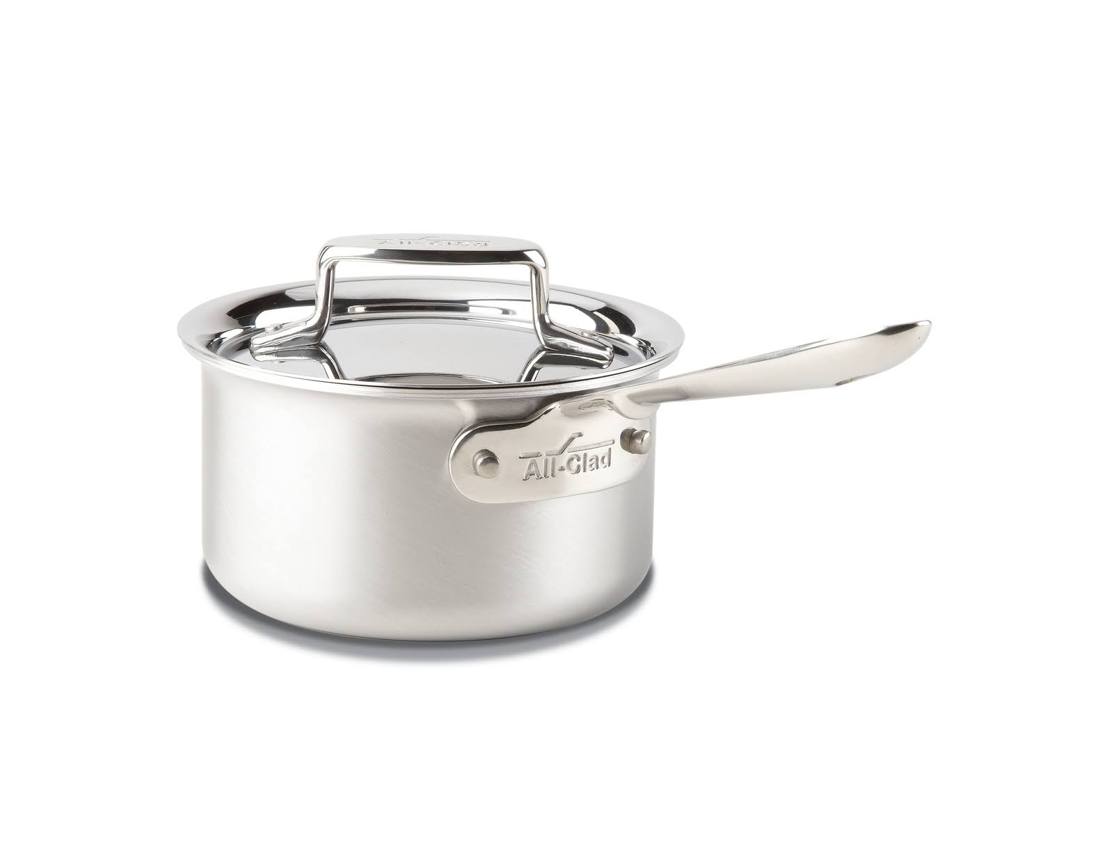 All Clad D5 Brushed Stainless 1.5 qt. Sauce Pan with Lid