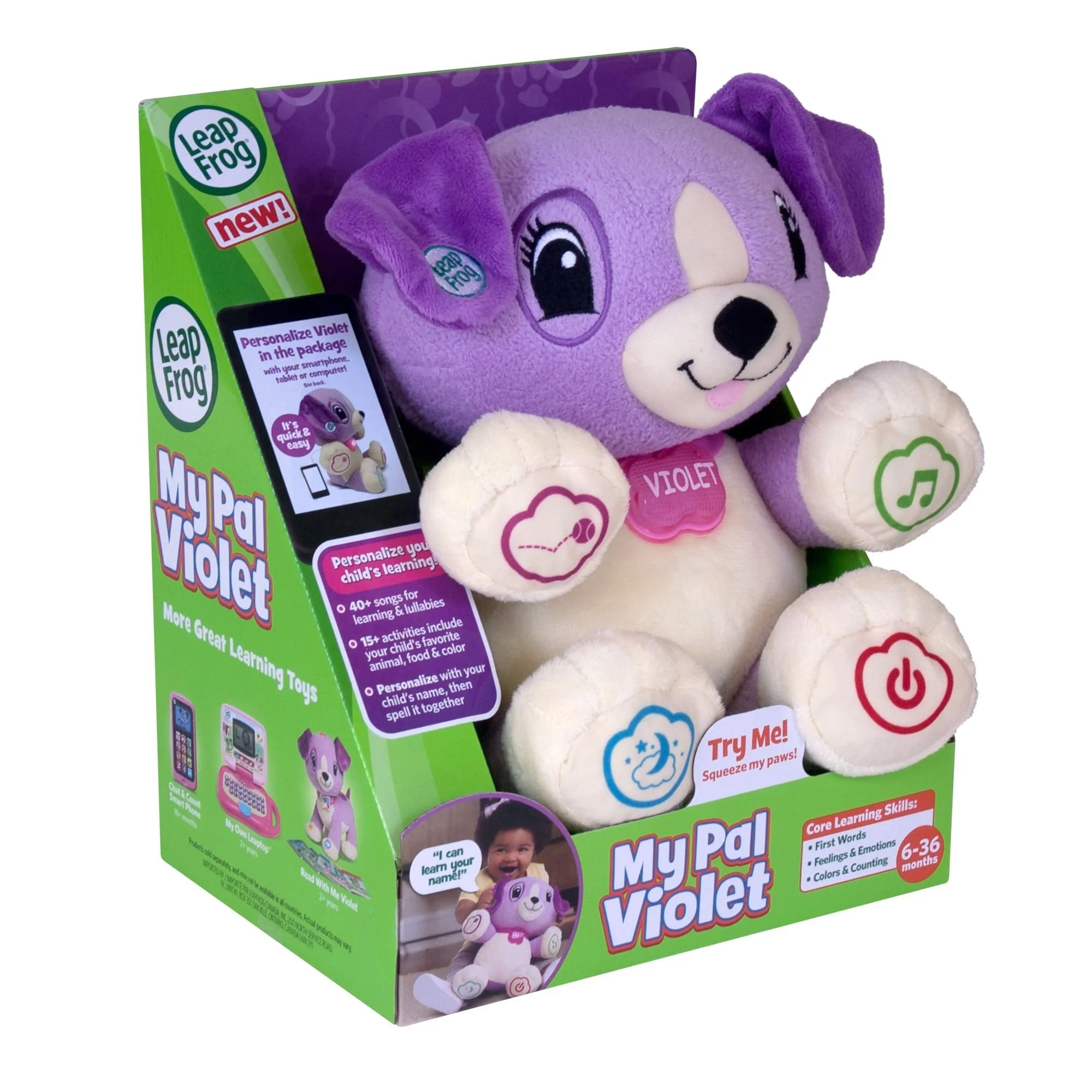 LeapFrog My Pal Violet Standard Packaging