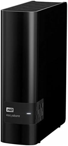 WD - Easystore 4TB External USB 3.0 Hard Drive - Black