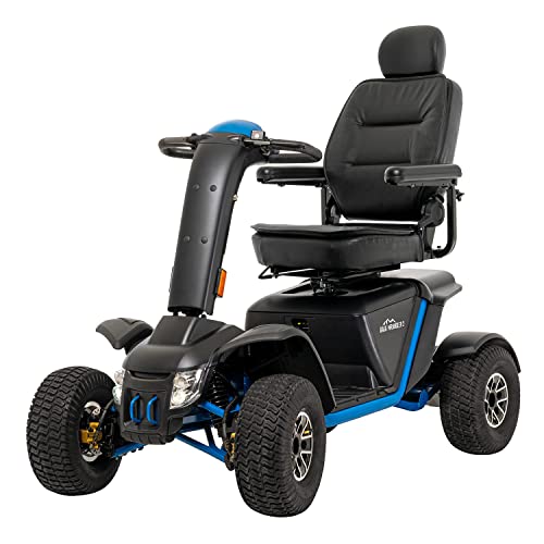 Pride Baja Wrangler 2, Outdoor Mobility Scooter, with 5-Year Extended Warr (True Blue, 22 x 20 x 22 Seat)