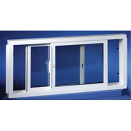 Duo-corp 3218slid Double Slider Basement Window 32 x 18 in Vinyl