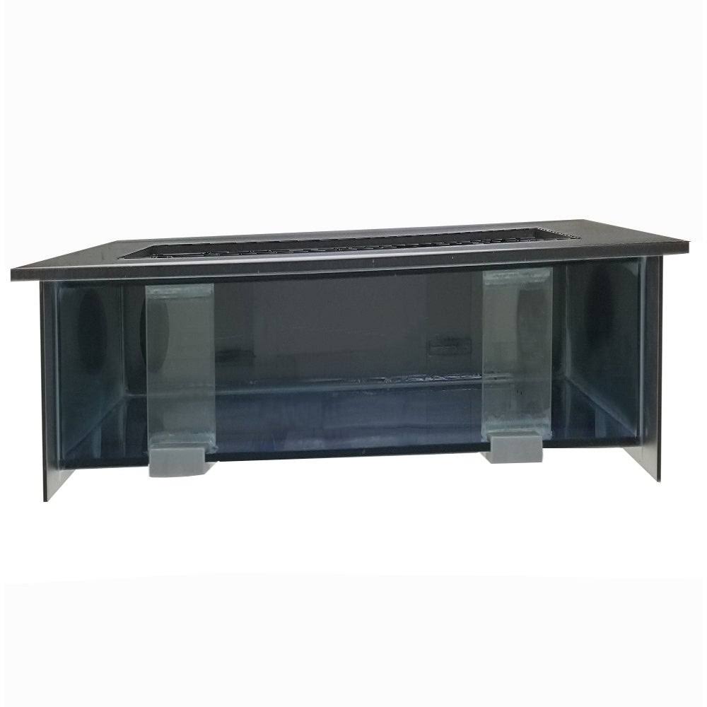 Aussie Aquariums 2.0 Wall Mounted Aquarium - Verticali (Brushed Black)