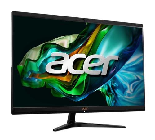 Acer Aspire C24-1700-UR12 AIO Desktop | 23.8" Full HD IPS Display | 12th Gen Intel Core i5-1235U | Intel Iris Xe Graphics | 8GB DDR4 | 512GB NVMe M.2 SSD | Intel Wireless Wi-Fi 6 | Windows 11 Home