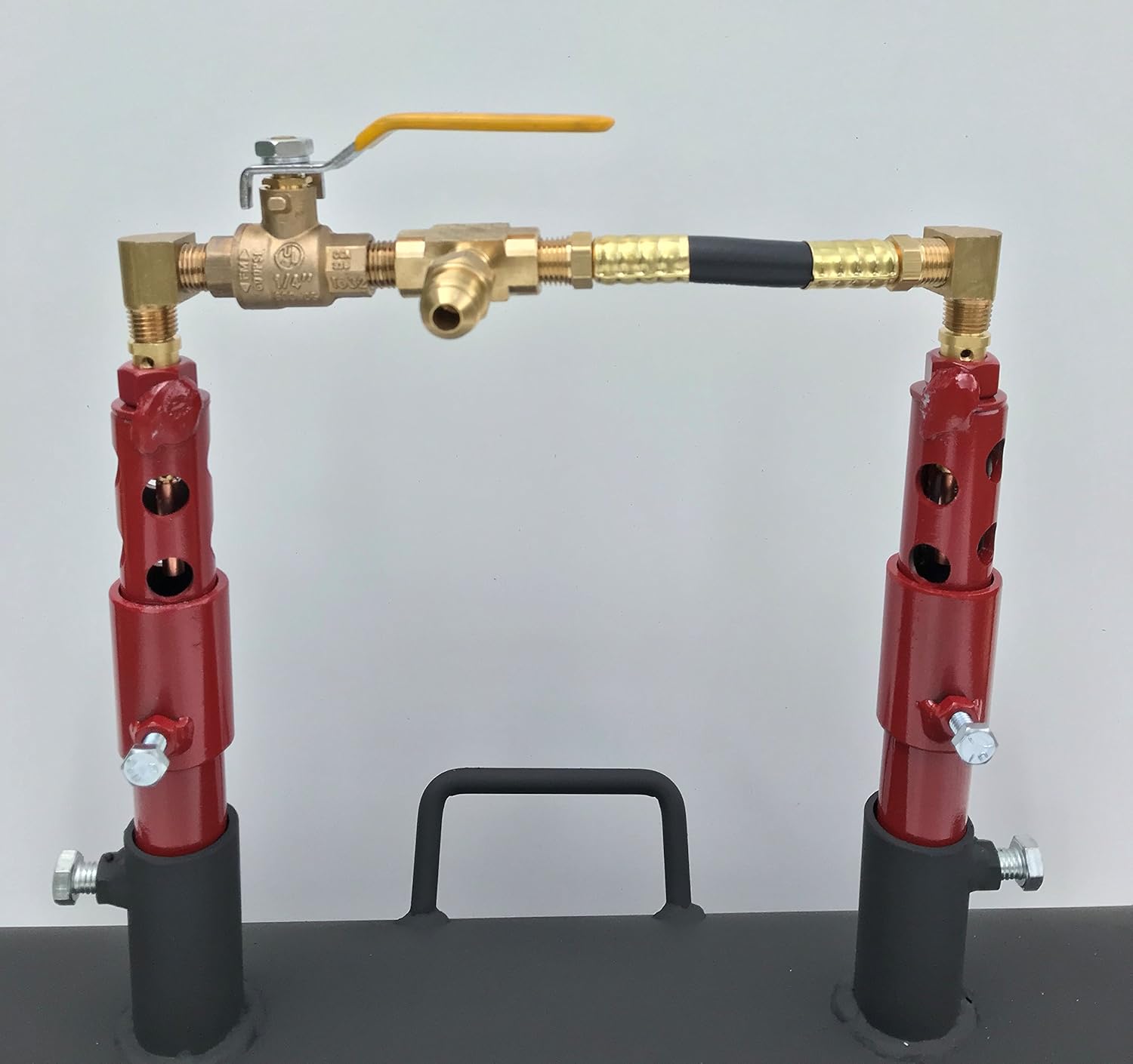 Hell's Forge Portable Propane Forge Double Burner Large Capacity Knife and Tool Making Farrier Forge MADE IN THE USA
