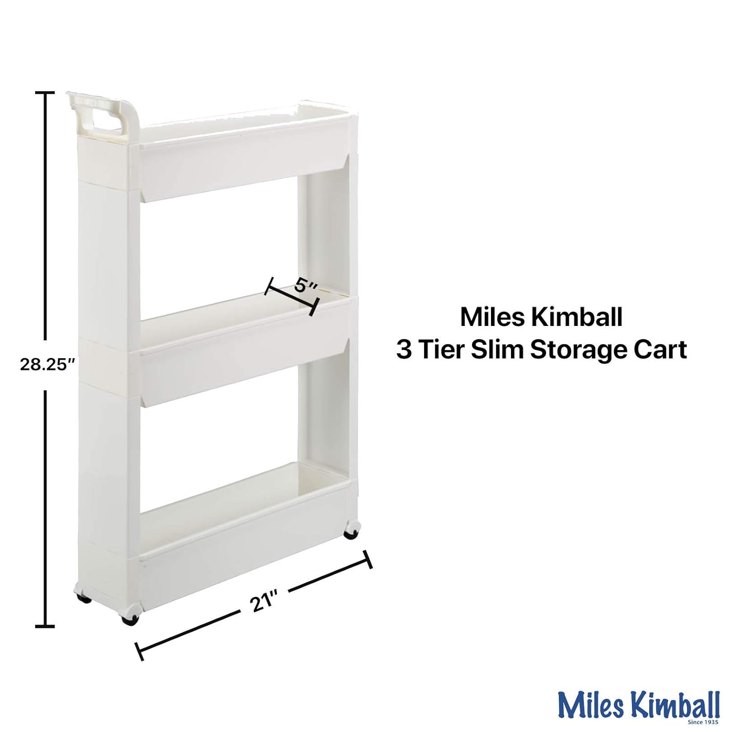 Slim Storage Cart 5 Tier