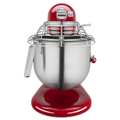KitchenAid KSM8990CU 8-Quart Commercial Countertop Mixer, 10-Speed, Gear-Driven, Contour Silver