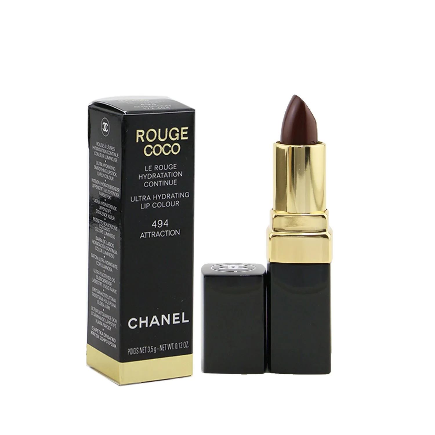 Chanel Rouge Coco Ultra Hydrating Lip Colour - # 424 Edith  3.5g/0.12oz