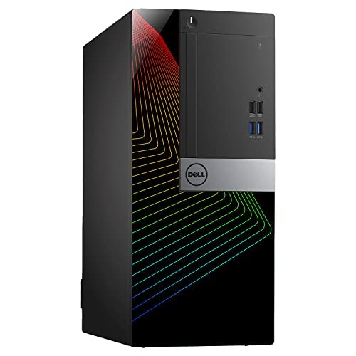 Dell Gaming PC OptiPlex 3040 Tower Desktop Computer - Intel Core i7 6th Gen (3.40 GHz) - RX 550 4GB GDDR5-16GB RAM - 1TB SSD - Windows 10 Pro - Wi-Fi - Keyboard & Mouse - HDMI (Renewed)