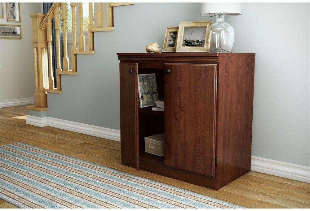 Small 2-Door Storage Cabinet, Royal Cherry Cabinet Storage Cabinet Garage cabinets Kitchen cabinets Wardrobe Closet Bathroom Cabinet Bathroom Storage Cabinet
