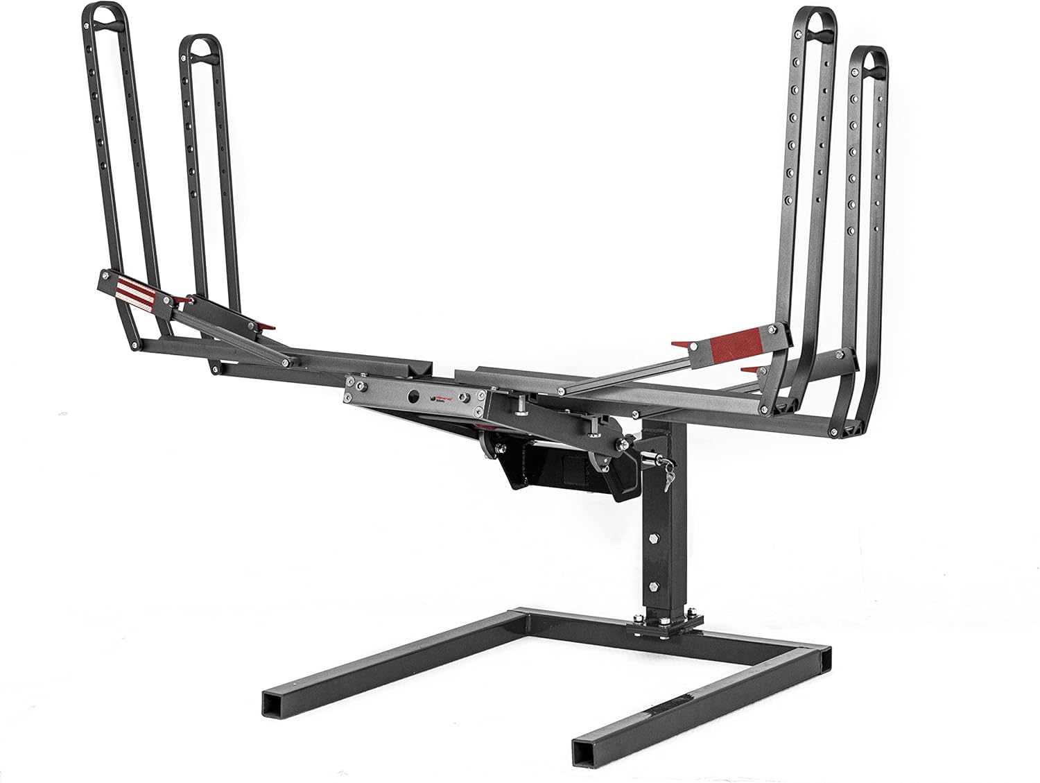 3" Wide Tire E-Bike Rack 2 Bike Double Hitch Mount w/Ramp eBike Heavy Duty