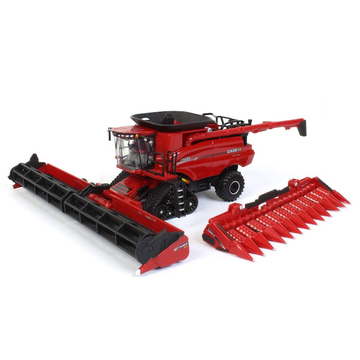 Ertl 1/64 Limited Edition 2020 Farm Show, Case IH 8250 Axial Flow Combine with Soft Feel Tracks, One Time Production 44209