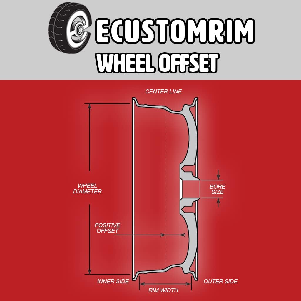 eCustomrim Trailer Tire On Rim ST205/75D15 15 in. Load C 5 Lug Silver Spoke Wheel - 2 Year Warranty w/Free Roadside