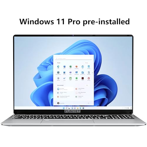 16 Inch Gaming Laptop, Laptop Computer 2025 Windows 11 Pro, 16GB RAM 512GB SSD, Intel 12th Gen N95 Processor(up to 3.4GHz), Backlit Keyboard, Fingerprint Unlock, FHD 1920 * 1200