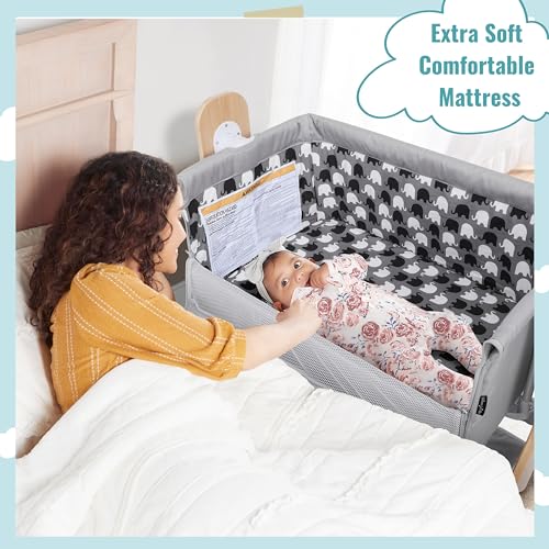 Horton Bassinet and Bedside Sleeper in Black