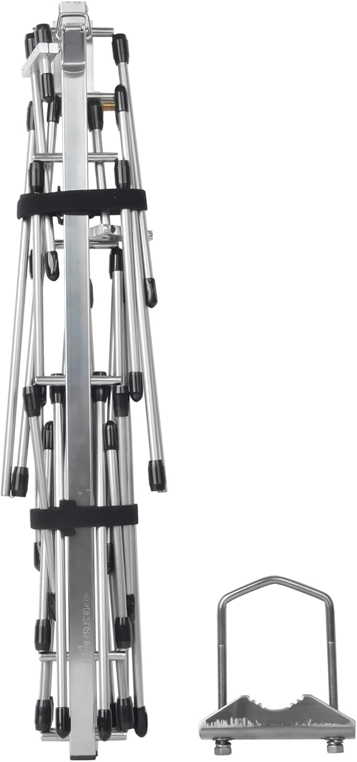 TWAYRDIO Foldable VHF UHF Yagi Antenna,Dual Band 2m 70cm High Gain Vertical Base Station Yagi Antenna