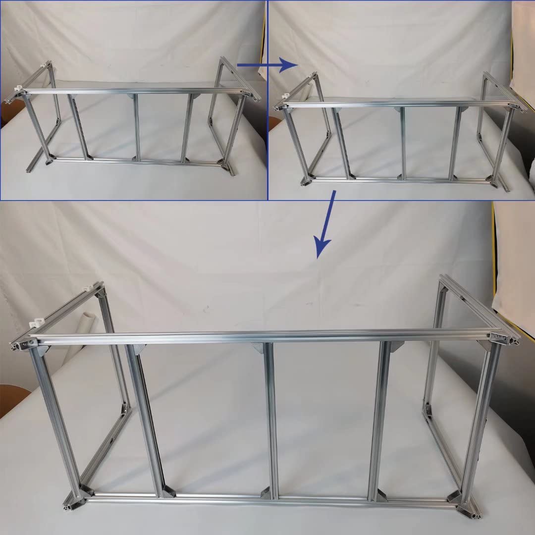 BitMinerex Mining Rig Frame Open Case, 6 PCIe Risers Included