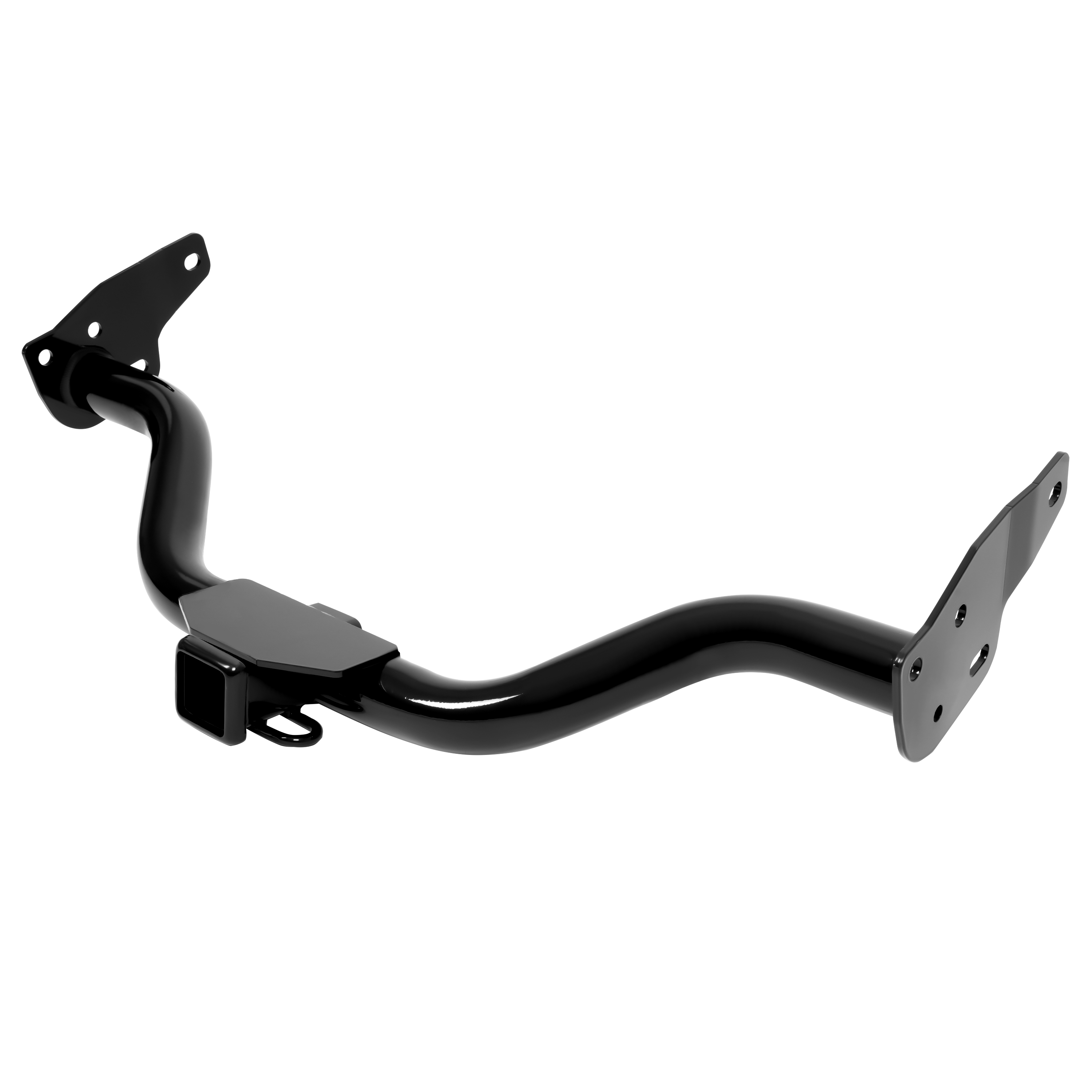KOJEM 13514 Trailer Hitch Compatible with Select 2005-2015 Nissan Xterra Class 3 2-Inch Receiver Gloss Black Powder Coat