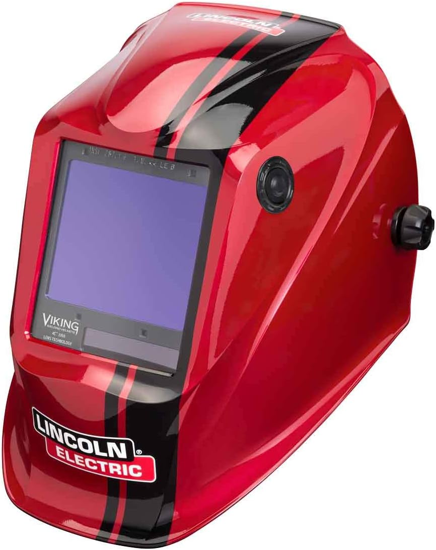 Lincoln Electric K3034-4 VIKING 3350 Auto Darkening Welding Helmet with 4C Lens Technology, Black