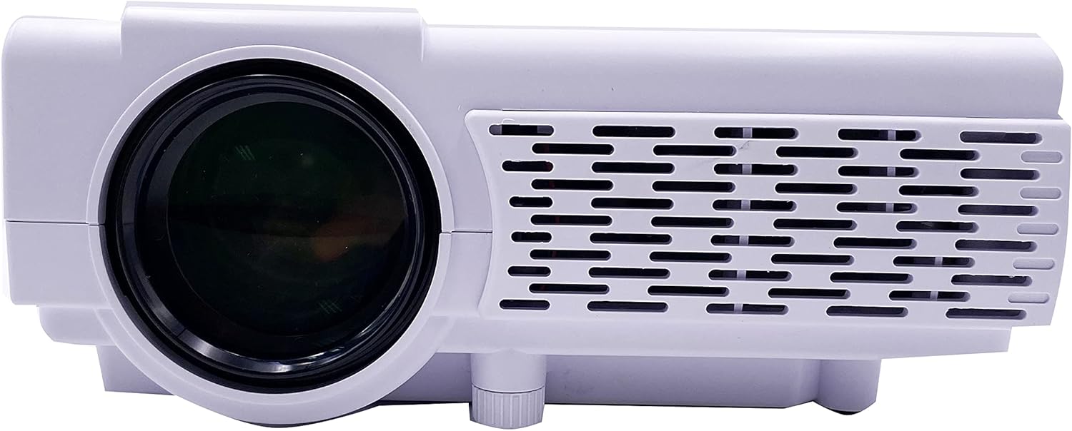 RCA Bluetooth Enabled Home Projector, HD, LED, White