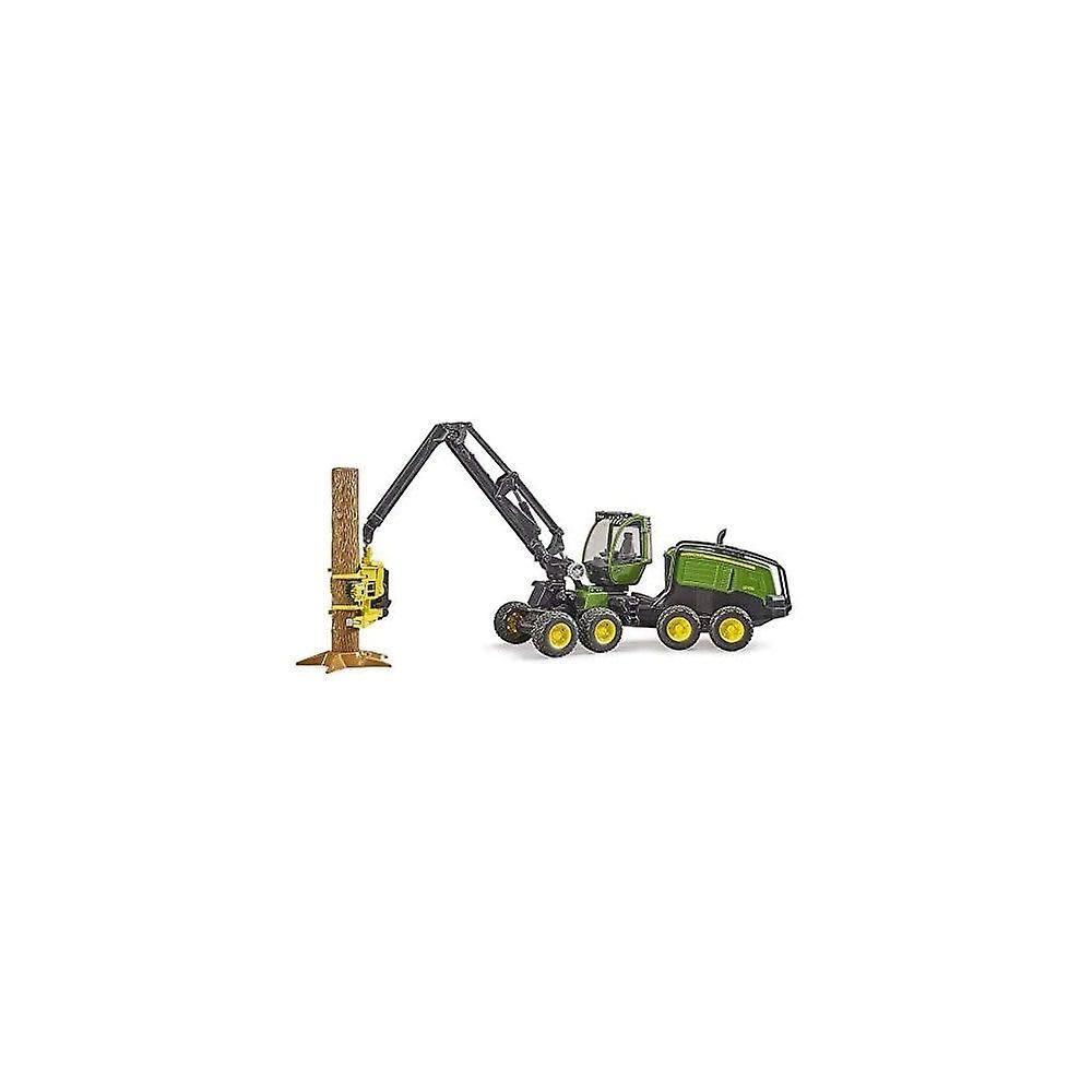 Bruder 02135 John Deere 1270g Harvester with 1 Tree Trunk
