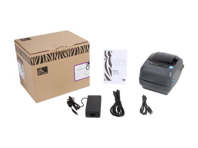 Zebra Gx430t Thermal Transfer Printer - Monochrome - Desktop - Label