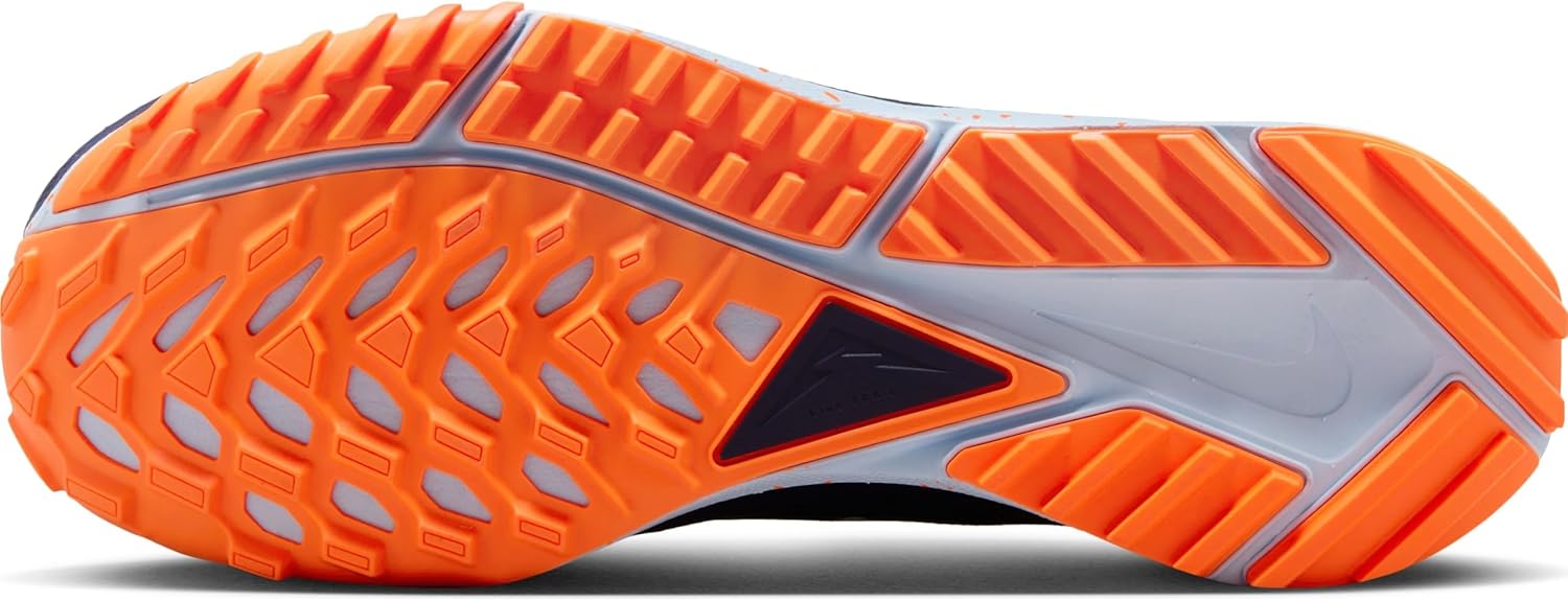 Nike Pegasus Trail 4 Gore-TEX Men's Waterproof Trail Running Shoes (DJ7926-004, ea Glass/Total Orange/Blue Tint) Size 8