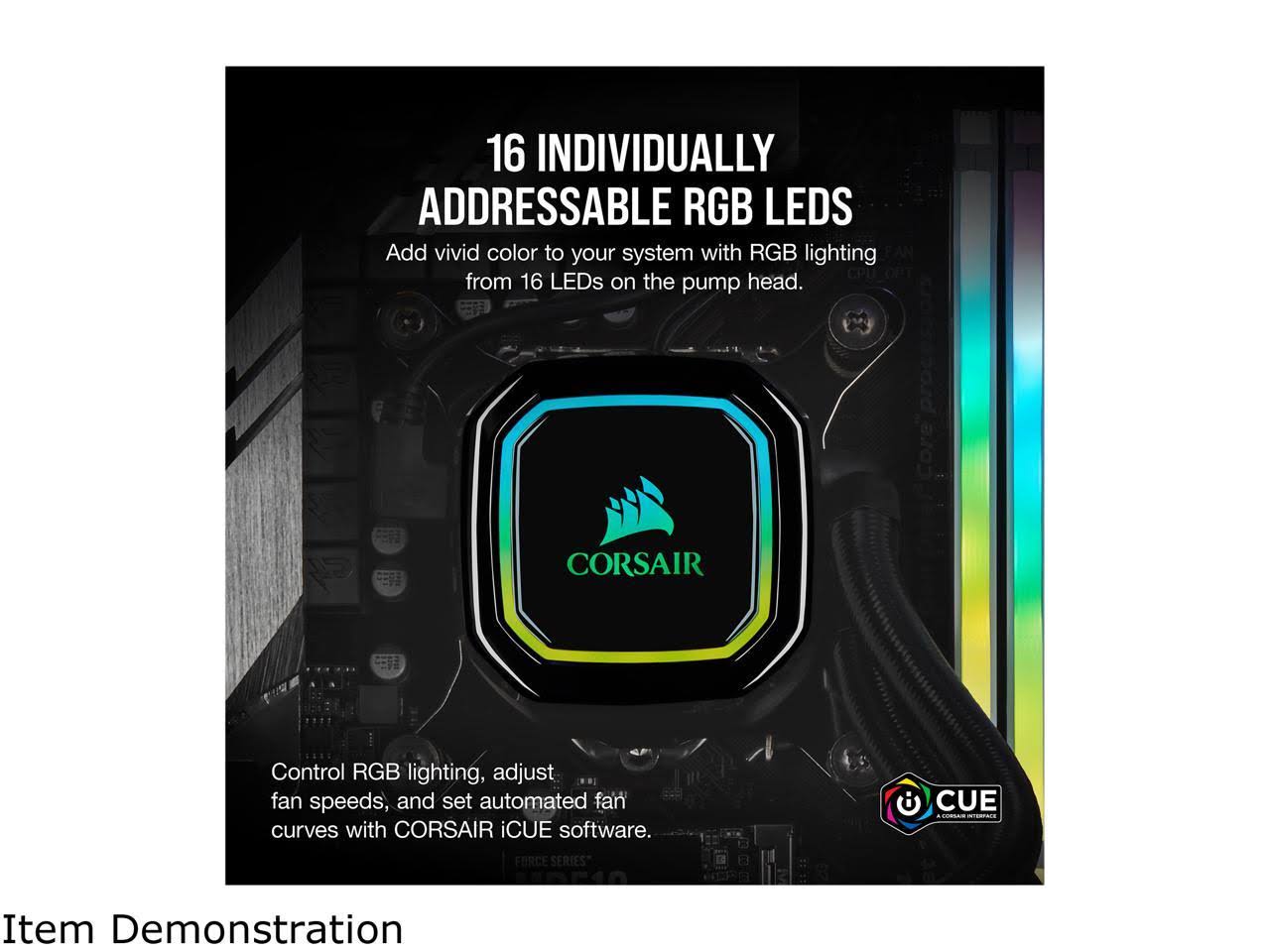 Corsair iCUE H60i RGB Pro XT Liquid CPU Cooler