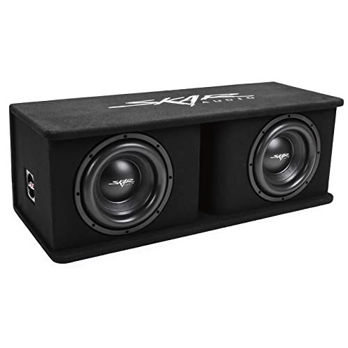 Skar Audio Dual 8" 1400W Loaded SDR Series Vented Subwoofer Enclosure | SDR-2X8D4