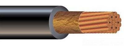 Southwire 57008301 6 AWG Cu Black 600V Welding Cable Non-UL x 500ft